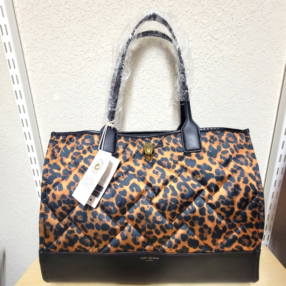 Kurt Geiger London Tote Bag, Leopard Print